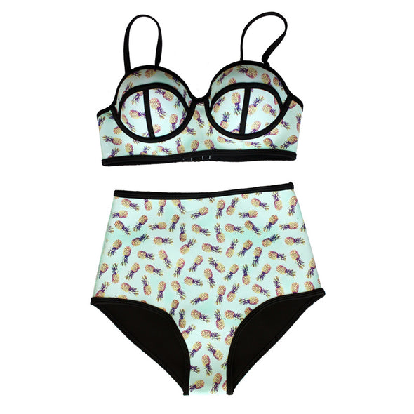 Neoprene High waist bikini