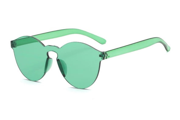 Clear plastic sunglasses - 7 colours