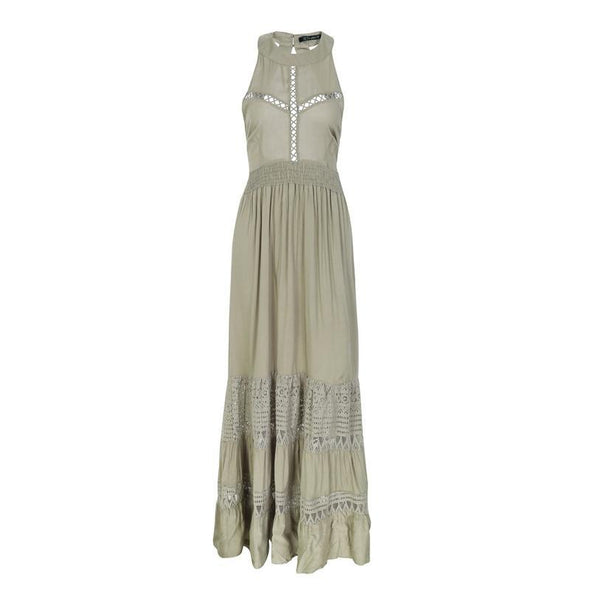 Long halter dress