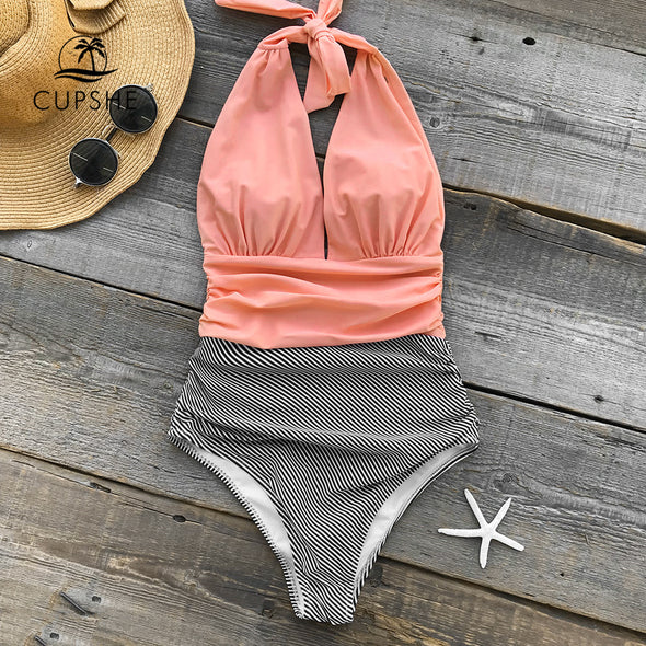 Halter Monokini with different patterns