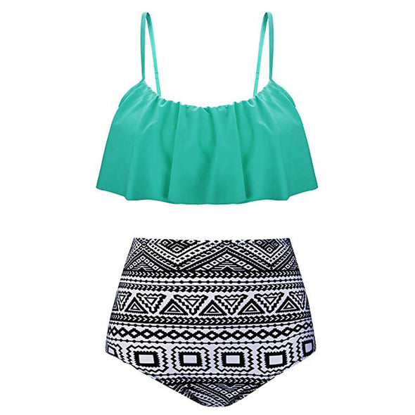 High waist mini tankini in 15 colors