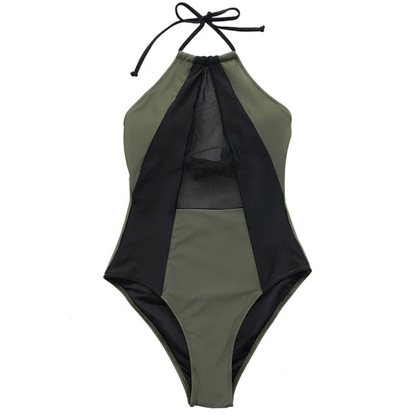 Sext black and military green