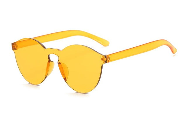 Clear plastic sunglasses - 7 colours