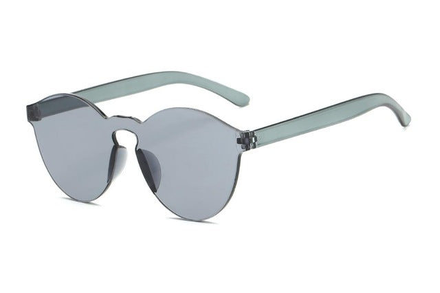 Clear plastic sunglasses - 7 colours