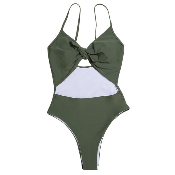 Monokini with bow in 3 different colors – Selkie Swimwear