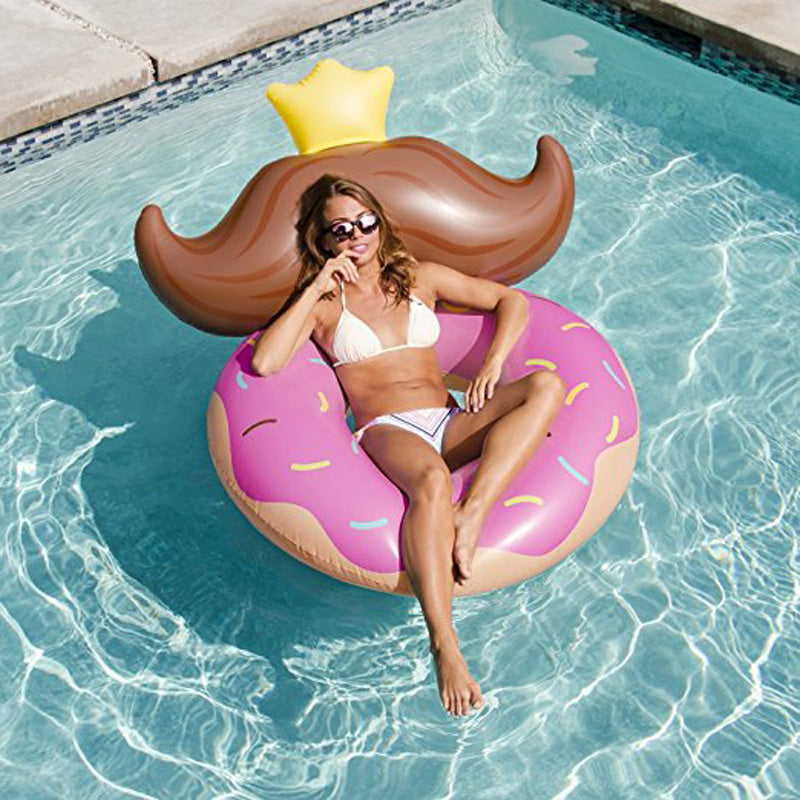 Royal Pink Donut Inflatable