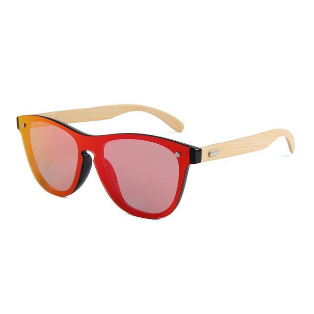 Rimless Bamboo sunglasses in 5 colors